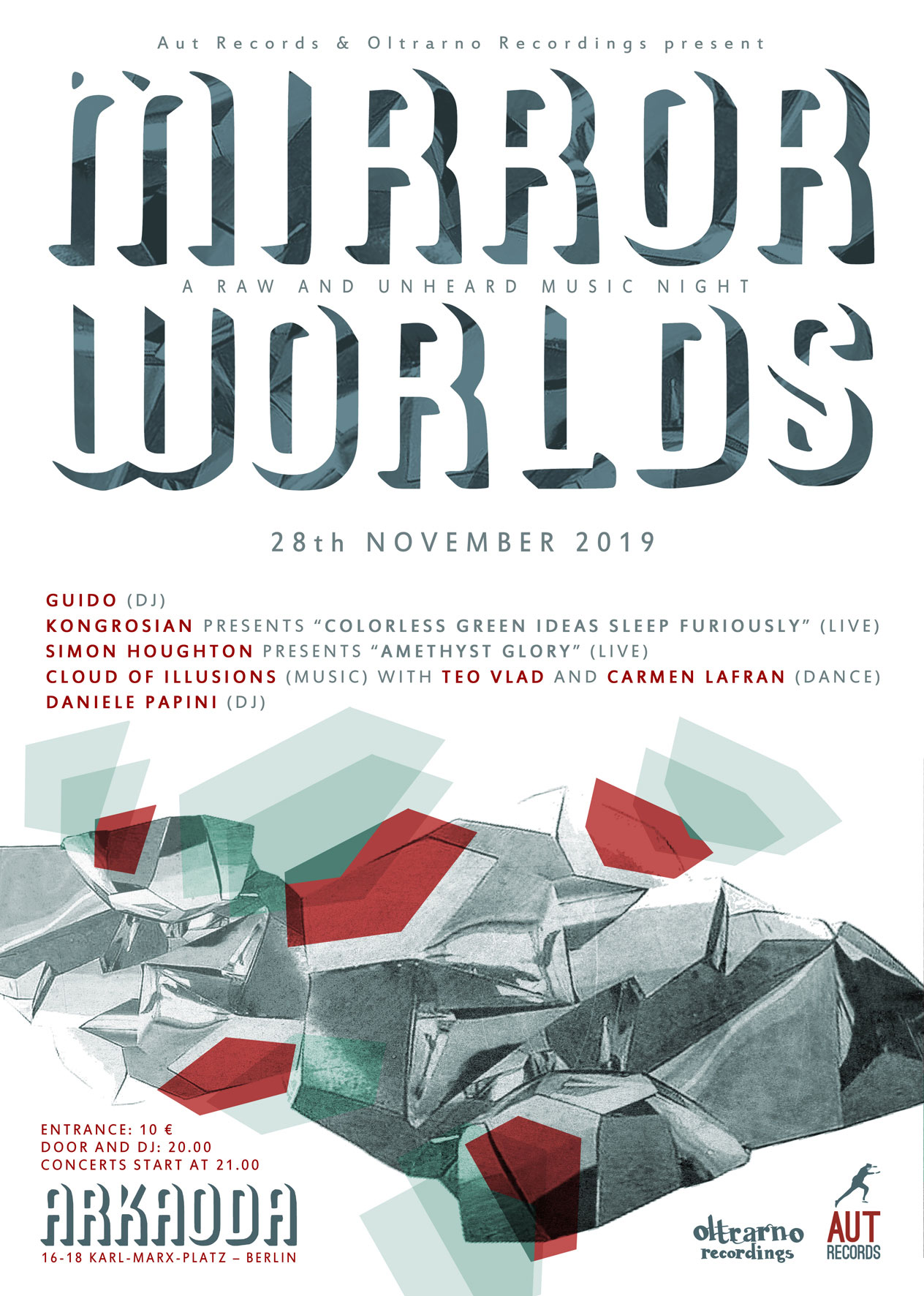 Mirror Worlds – A Raw and Unheard Music Night